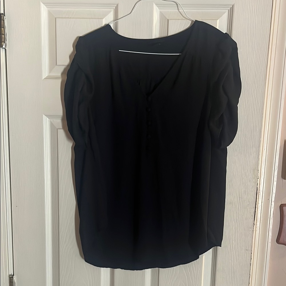 Elegant Black Women's Top